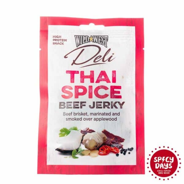 Wild West Deli Thai Spice Beef Jerky 25g 1