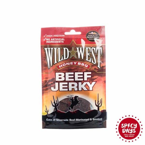 Wild West Honey BBQ Beef Jerky 25g 1