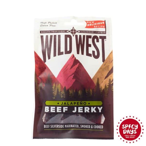 Wild West Jalapeno Beef Jerky 25g 1