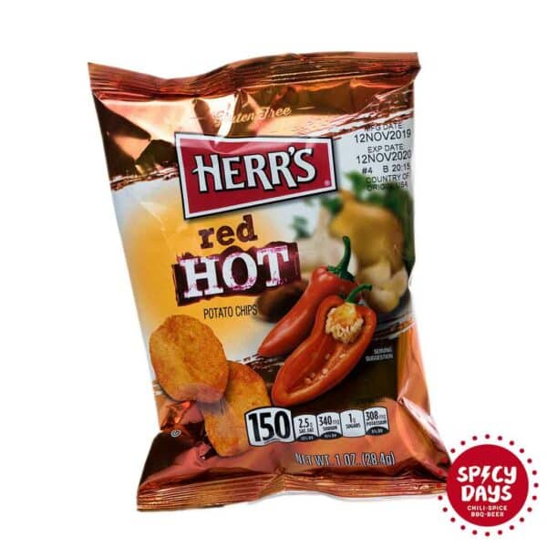 Herr's Red Hot čips 28,4g 1