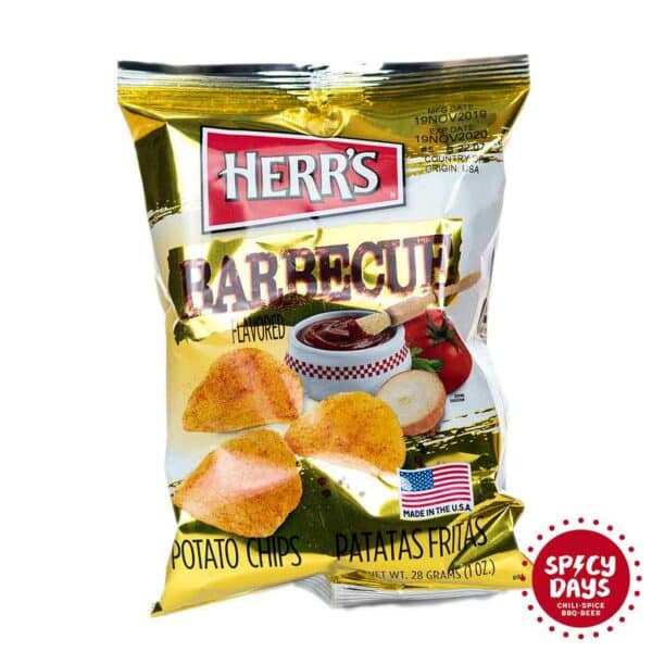 Herr's Barbecue flavored čips 28,4g 1