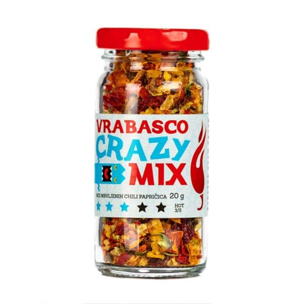 Vrabasco Crazy Mix sušene chili papričice 20g 1