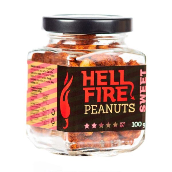 Hellfire Peanuts Sweet ljuti kikiriki 100g 1