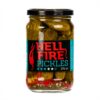 Hellfire pickles ljuti krastavci 370ml 2