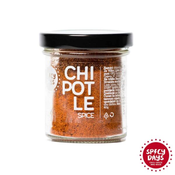 Chipotle dimljene i mljevene chili papričice 40g 1