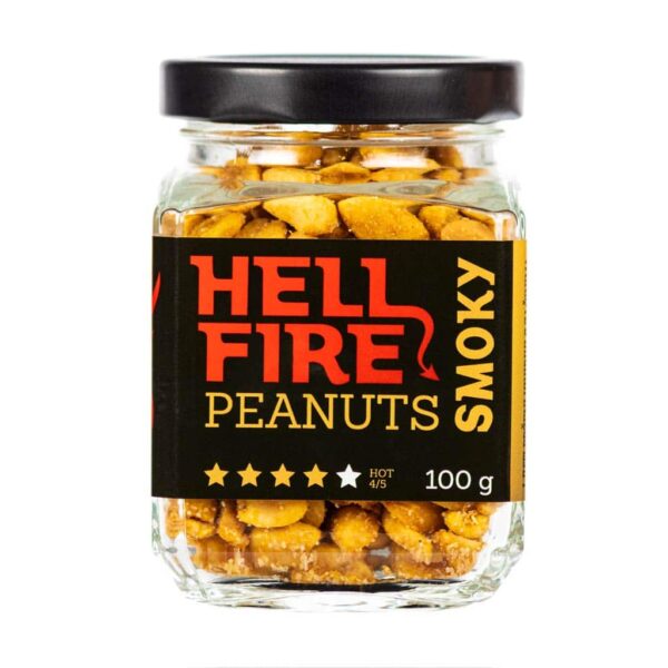 Hellfire Peanuts Smoky ljuti kikiriki 100g 2