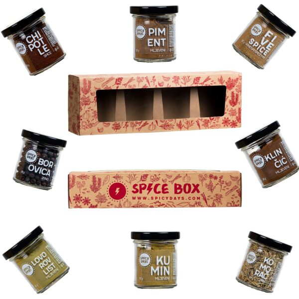 Spice Box - poklon paket 4 začina po izboru 1