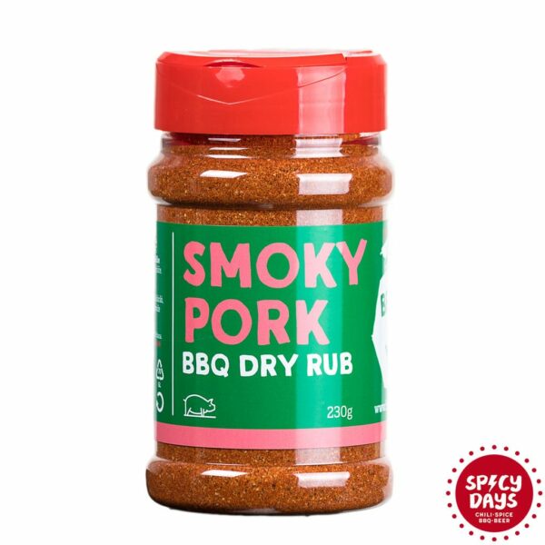 Smoky Pork BBQ Dry rub mješavina začina za roštilj 230g 1