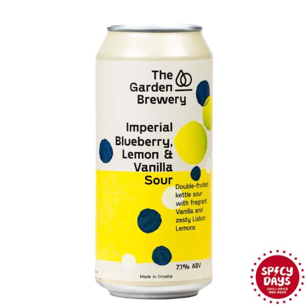 Garden Brewery Imperial Blueberry, Lemon & Vanilla Sour 0,44l