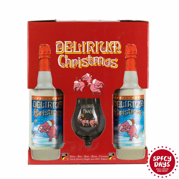 Delirium Christmas poklon paket 2x0,75l + čaša