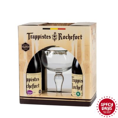 Rochefort poklon paket 4x0,33l + čaša