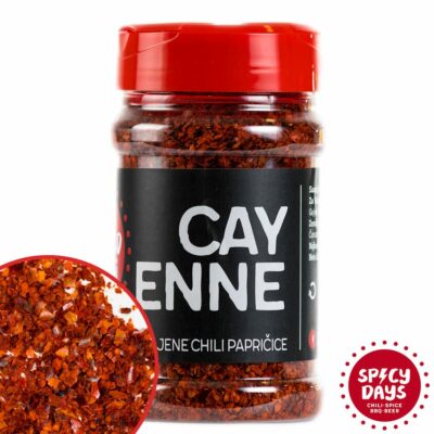 Cayenne sušene mrvljene chili papričice 130g
