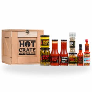 Meet The Heat Hot Crate - poklon paket u drvenoj kutiji