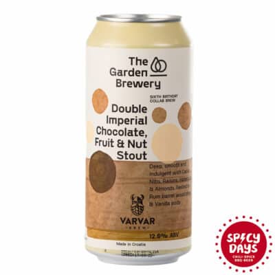 The Garden Brewery / Varvar - Double Imperial Chocolate Fruit & Nut stout 0,44l