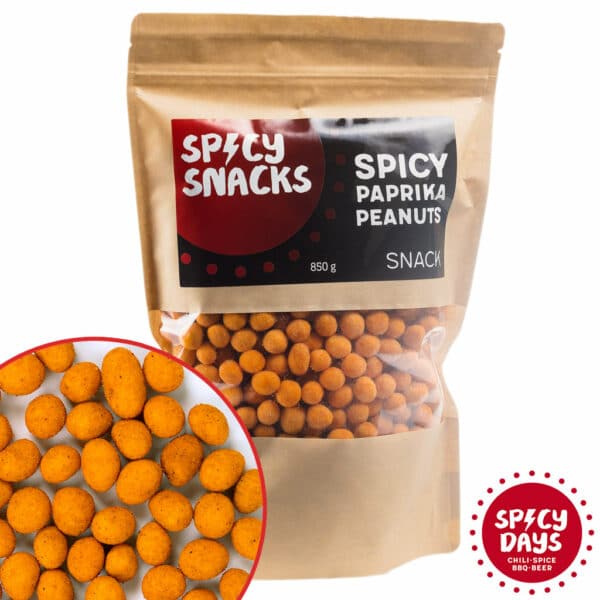 Spicy Paprika Peanuts Snack 850g