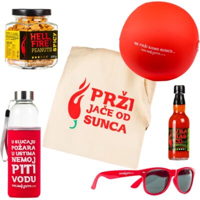 Hottest Beach - ljuti set za plažu Volim Ljuto