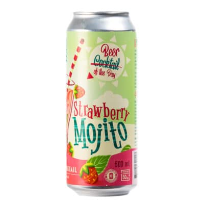 Nova Runda Strawberry Mojito Beer Cocktail 0,50l