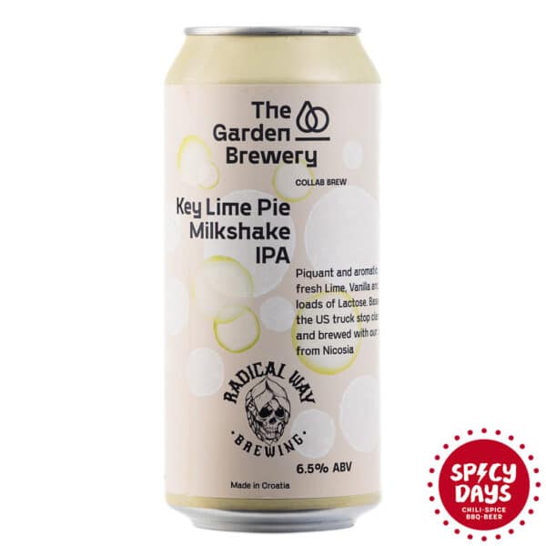 The Garden Brewery / Radical Way Brewing - Key Lime Pie Milkshake IPA 0,44l