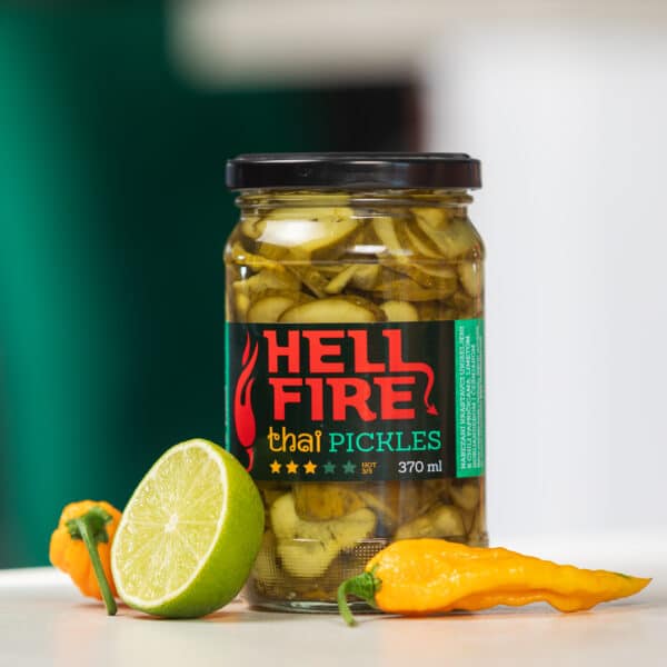 Hellfire Thai Pickles 370 ml 3