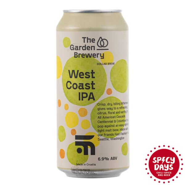 The Garden Brewery -West Coast IPA - Fast Fashion (USA) Collab  0,44l