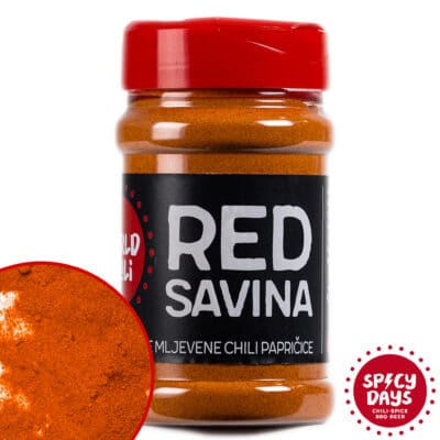 Red Savina sušene mljevene chili papričice 170g