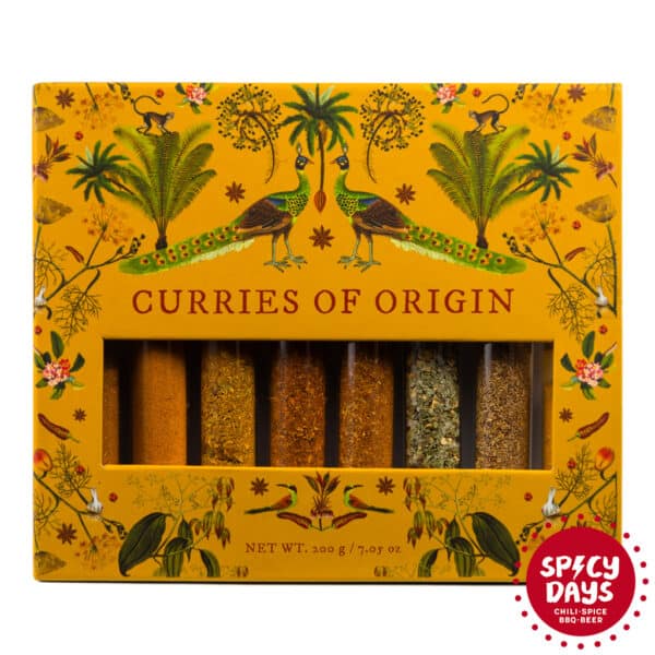 Curries of origin - poklon paket 8 različitih curry začina