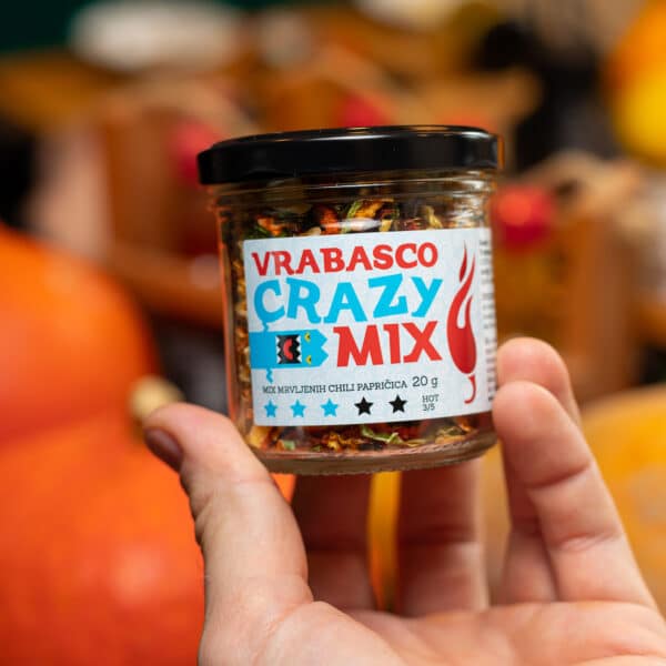Vrabasco Crazy Mix sušene chili papričice 20g 1