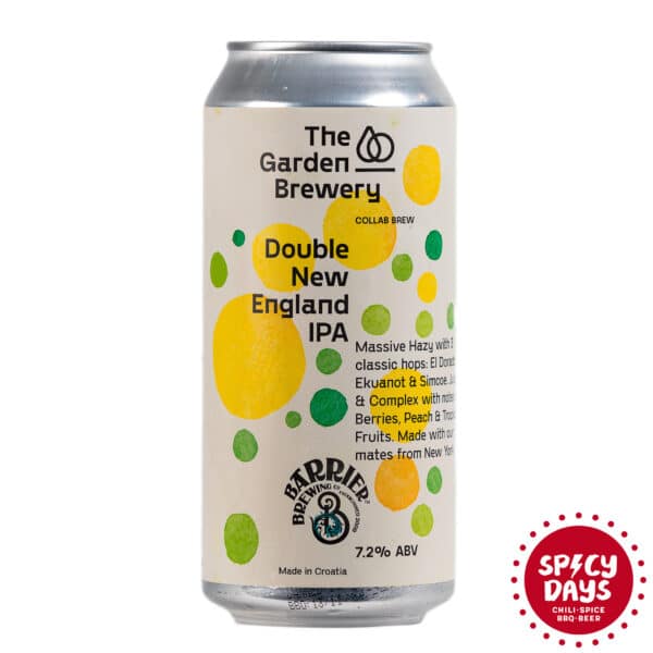 The Garden Brewery / Barrier Brewing - Double New England IPA 0,44l