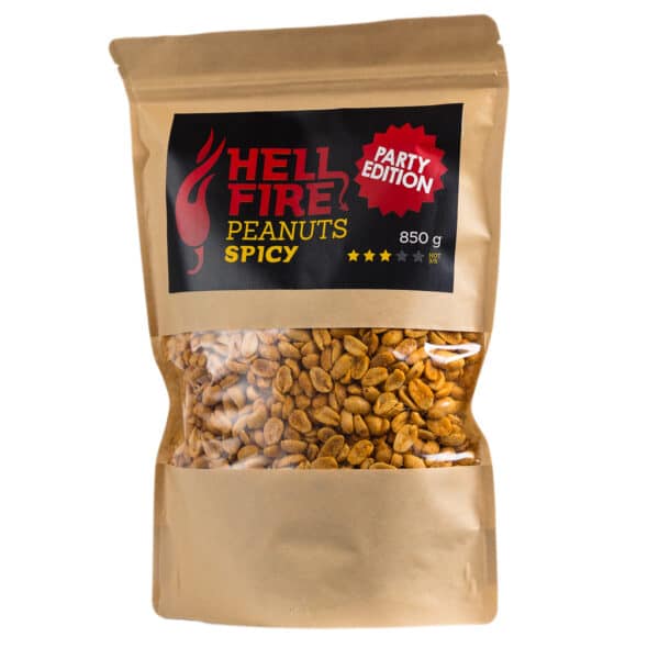 Hellfire Peanuts Spicy Party edition ljuti kikiriki 850g 1