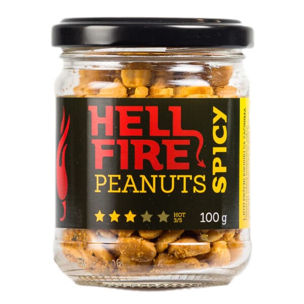 Hellfire Peanuts Spicy ljuti kikiriki 100g 1