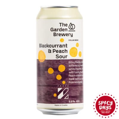 The Garden Brewery / Prizm - Blackcurrant and Peach Sour 0,44l