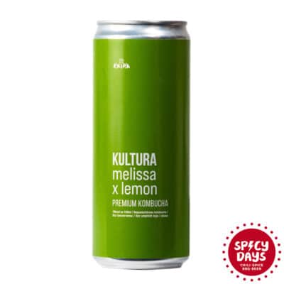 Kultura Kombucha - melissa x lemon 0,33l