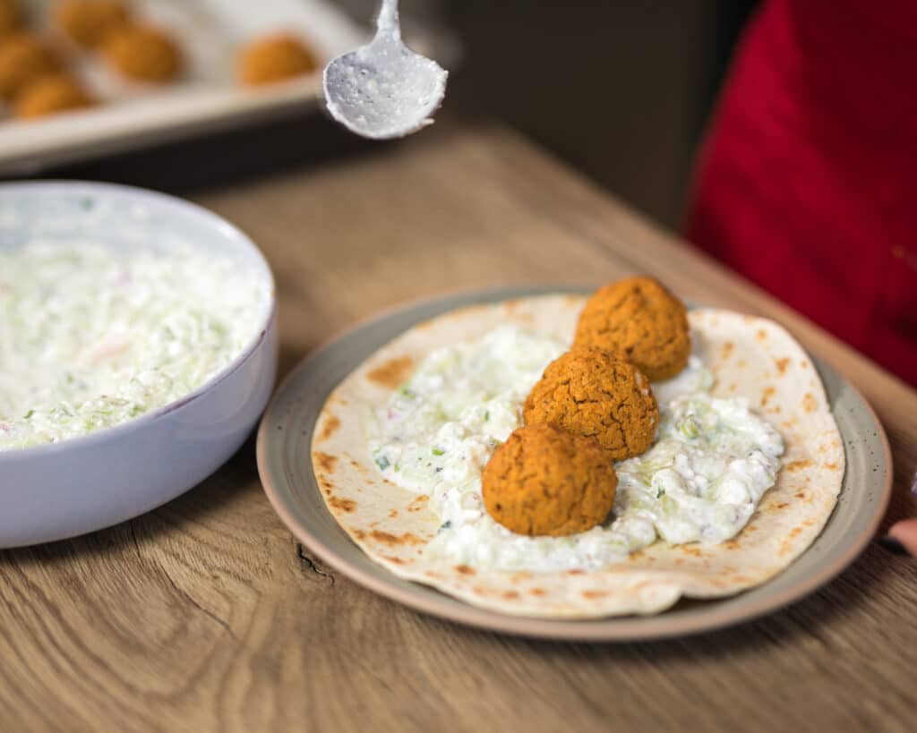 Falafel iz pećnice - spicydays.com