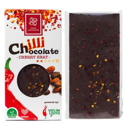 Vrsna Chilli Chocolate - Cherry Heat ljuta čokolada 70g