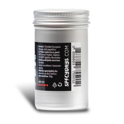 Trinidad Scorpion sušene drobljene chili papričice 30g