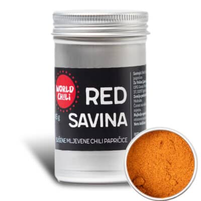 Red Savina sušene mljevene chili papričice 45g