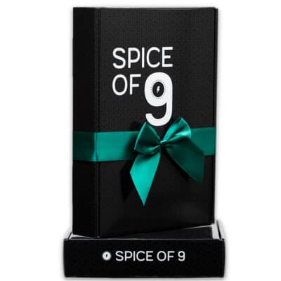 Spice of 9 - crna poklon kutija za 9 začina