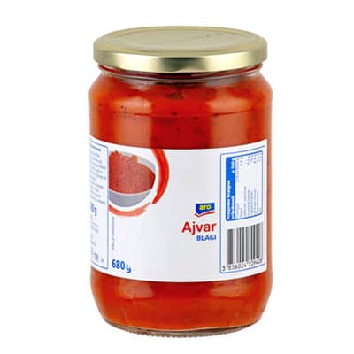 Aro Ajvar blagi 680g