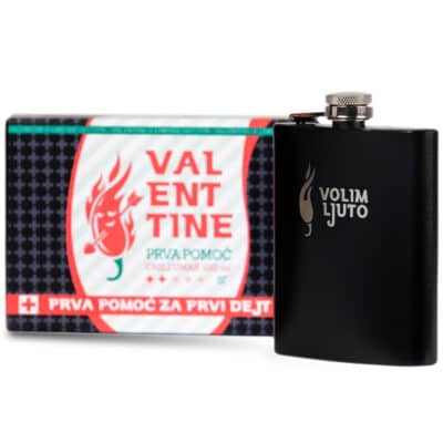 Valentine - prva pomoć - pljoska s ljutim umakom 100ml