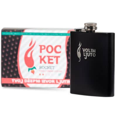 Pocket Rocket - pljoska s ljutim umakom 100ml