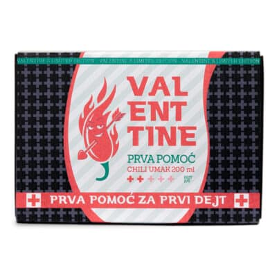 Valentine - prva pomoć - pljoska s ljutim umakom 200ml