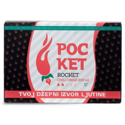 Pocket Rocket - pljoska s ljutim umakom 200ml