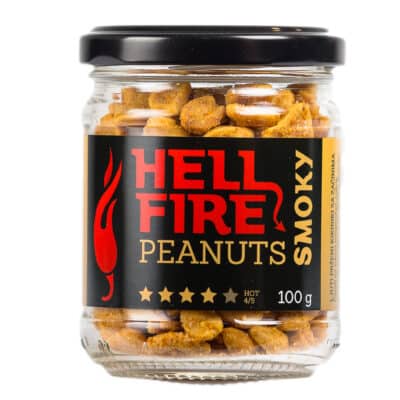 Hellfire Peanuts Smoky ljuti kikiriki 100g