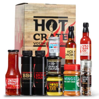 Hot Chef Hot Crate - poklon paket u brandiranoj kartonskoj kutiji