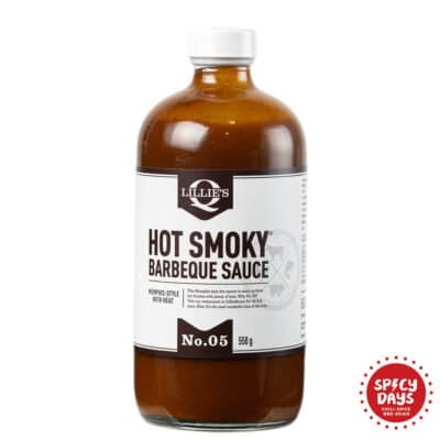 Lillie's Q - Hot Smoky BBQ sauce No 05. - ljuti BBQ umak 550g