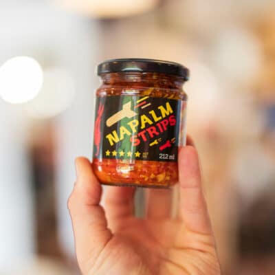Napalm Strips ukiseljene papričice 212ml