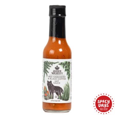 Queen Majesty - Red Habanero & Black Coffee ljuti umak 147ml