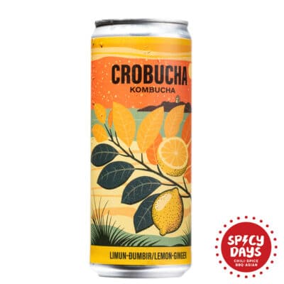 Crobucha Limun - Đumbir 0,33l - kombucha