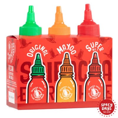 Flying Goose Sriracha poklon paket (original, super hot, mayo) 3x100ml