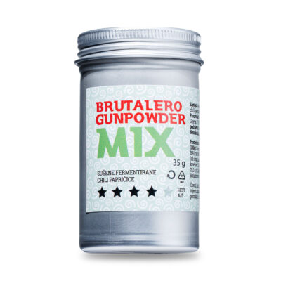 Brutalero Gunpowder Mix 35g - sušene mix chili papričice